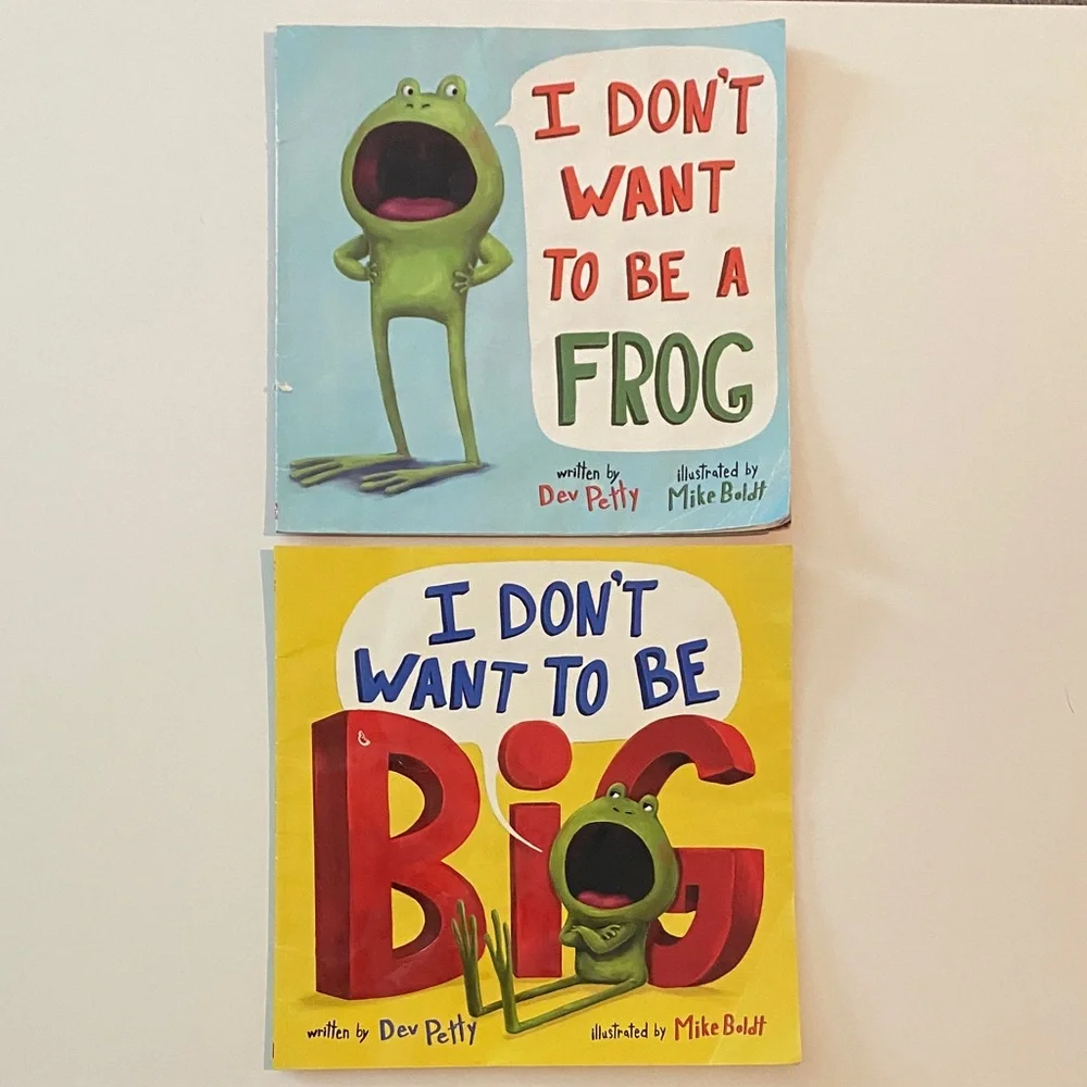 Scholastic I Dont Want to be a Frog Book Set